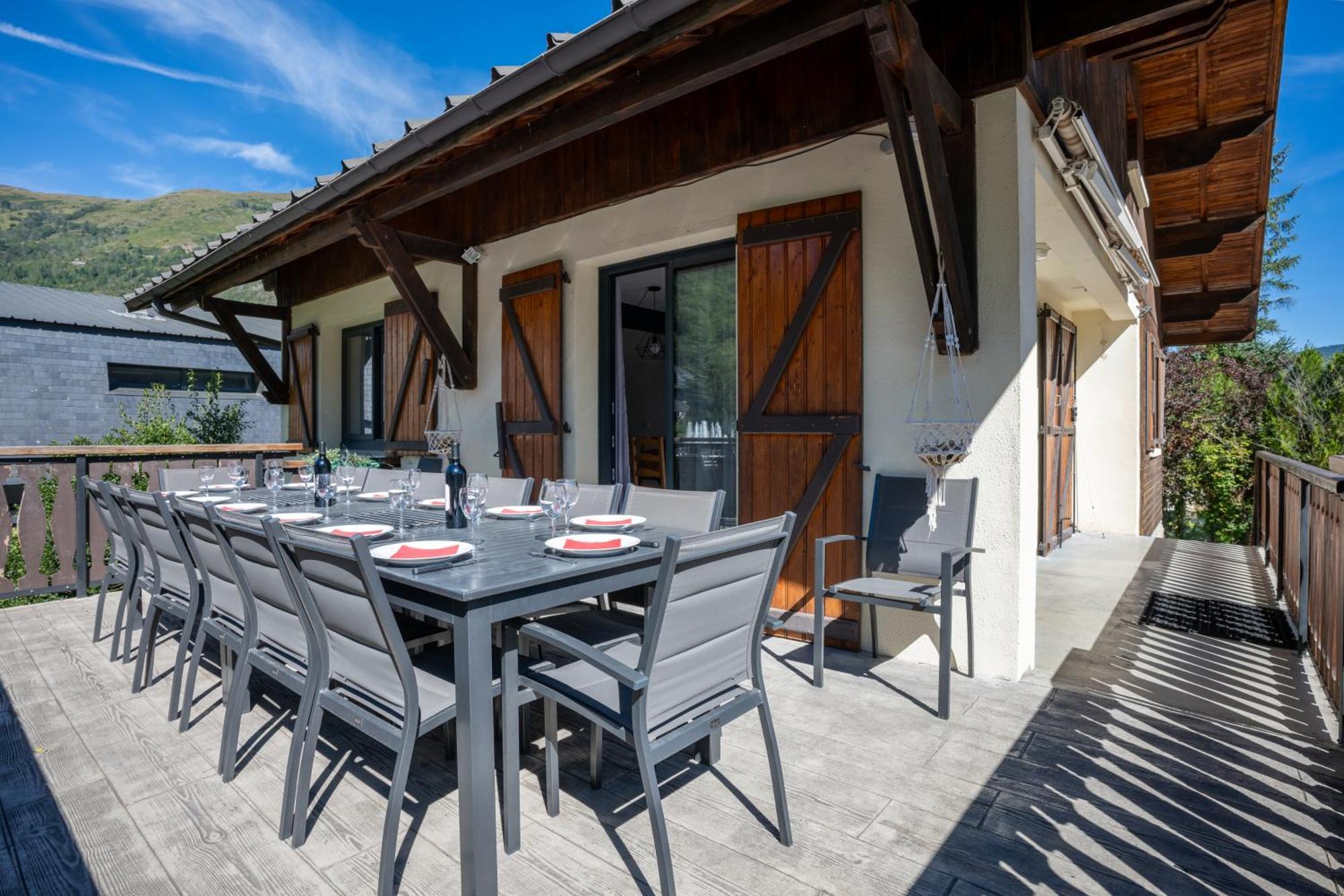 Grand Chalet St-Lary centre 13 à 15 pers Saint-Lary-Soulan Extérieur photo